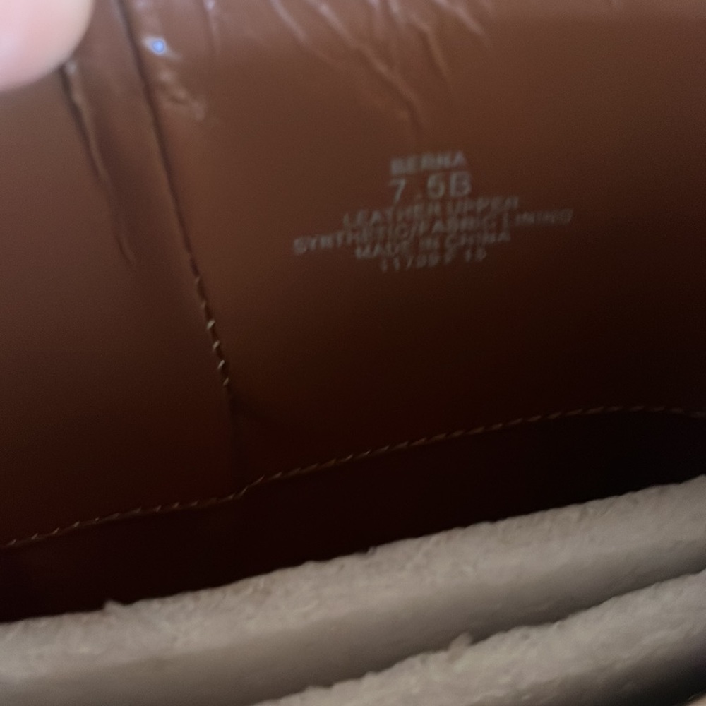 Lauren Ralph Lauren leather Upper Size 7.5 - Picture 8 of 8